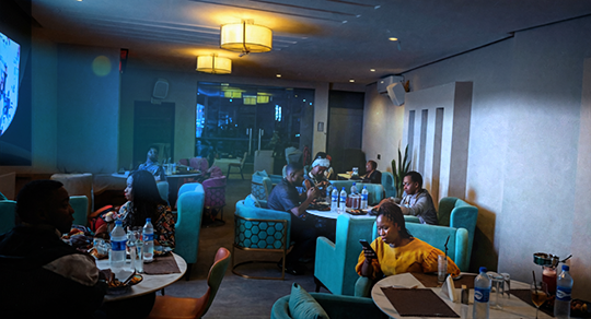 Movie Night on the rooftop